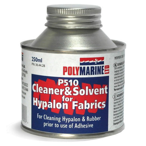 P510 SOLVENT & CLEANER FOR HYPALON FABRICS - 250ML